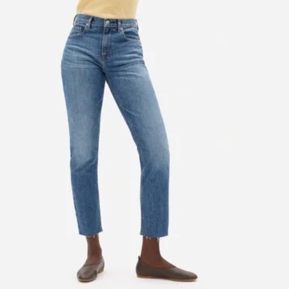 Everlane High Waist straight denim jeans size 29 regular - Picture 6 of 6